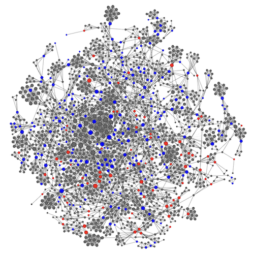 Network Graphs | Network Graphs | Gaels Network (Connected)
